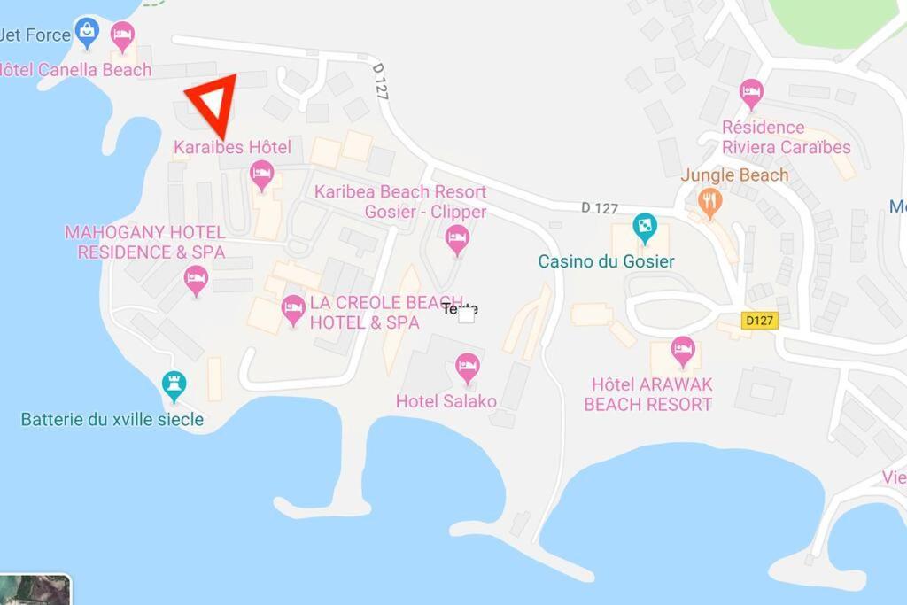 לה גוסייר Blue Lagoon Appart En Residence Acces Plage מראה חיצוני תמונה
